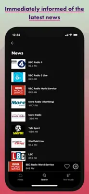 InstantRadio android App screenshot 1